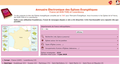 Desktop Screenshot of eglises.org